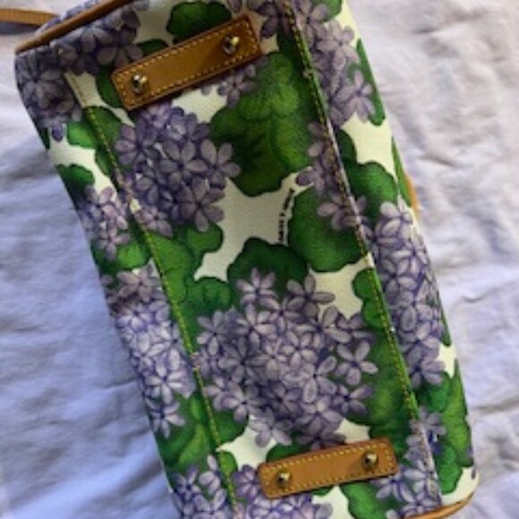 Dooney & Bourke (Purple Flowers) - Picture 3 of 6